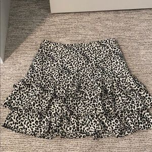 forever 21 cheetah print skirt (only worn once)